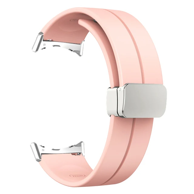 Silicone Magnetic Folding Buckle Sport Wristband Strap