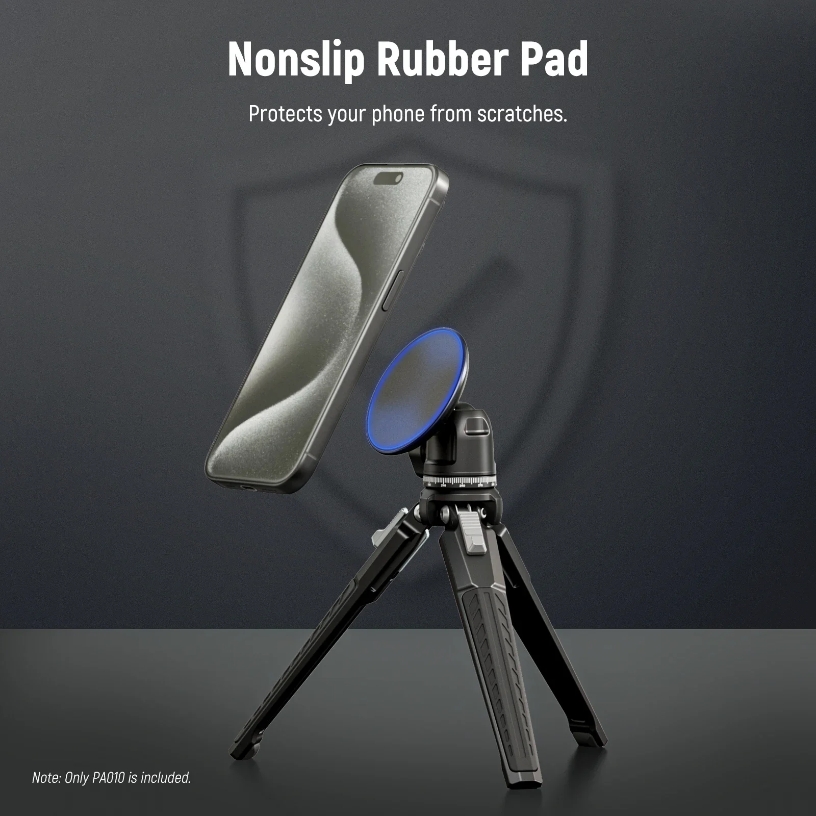 Magnetic Phone Tripod Mount Adapter with Magnetic Ring Compatible with MagSafe i