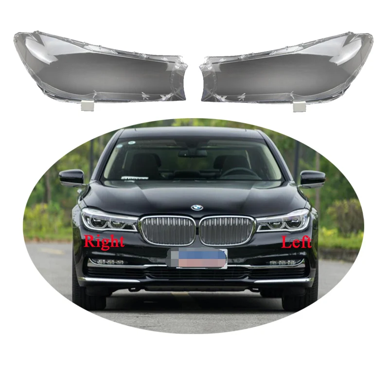 

Use For BMW 7 Series G11 G12 730 740 760 2016 2017 2018 Headlight Shell Headlamp Transparent Head Lamp Shade Cover Lens