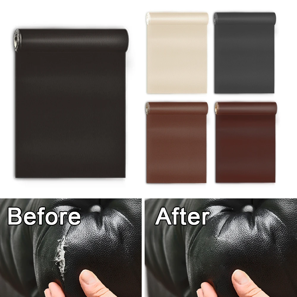 Self-Adhesive Leather Repair Patches PU Leather Fabric Stickers for Leather  Clothes Sofa Car Seats Furniture Bags Repair Sticky - AliExpress