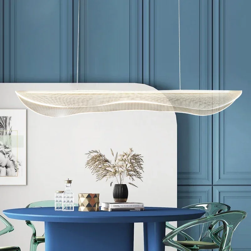 Modern Minimalist LED Acrylic Chandelier Living Room Dining Room Dining Table Kitchen Home Decoration Chandelier