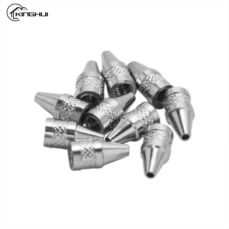 10 pz/set 1mm/2mm ugello punte di ferro punta di saldatura per saldatura in metallo per ventosa per saldatura a vuoto elettrica/strumento di saldatura per pompa dissaldante