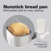 Beach Premium Dough & Bread Maker Machine with Auto Fruit and Nut Dispenser, 2 lb. Loaf Capacity, 14 Programmable Setti 6