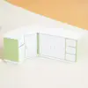 Cash Register Dollhouse Miniature Cashier Checkout Lollipop Snack Rack Mini Cashier Counter Toys Reusable Simulation 3