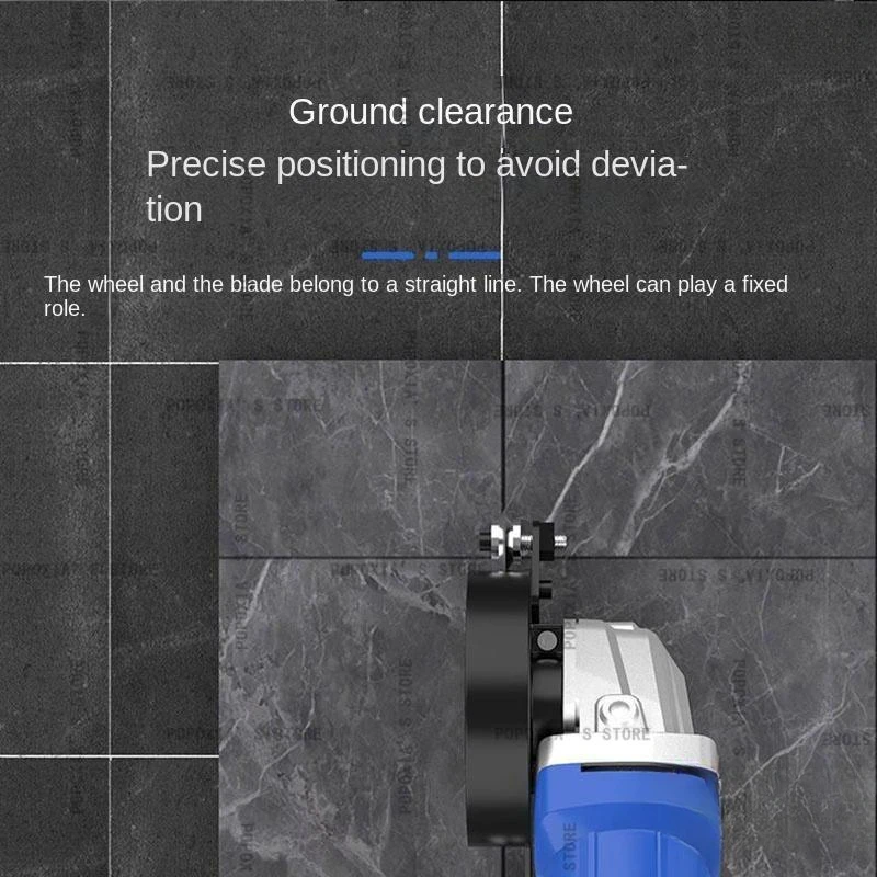 850 Portable Ceramic Tile Wall Cleaning Light Beautiful Electric Angle Grinder Machine
