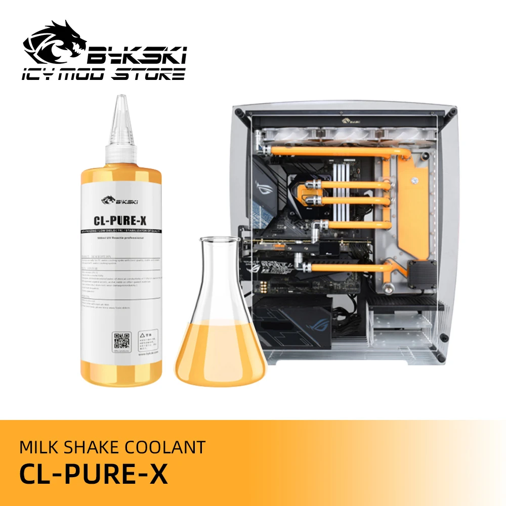 Bykski Milkshake Water Cooling Liquid 500mL Insulating Water Coolant PC