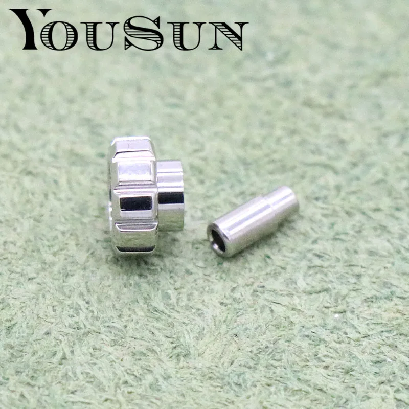 Per Tissot 1853 Racing Series T115407A Accessori Per Corona Della Testa Dell'Orologio Parte Del Tubo