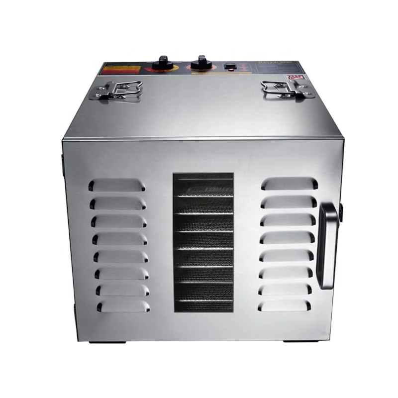 

Hot Sales Mechanical 10 Trays Home Fruit Dryer Adjustable Temperature Vegetable Fruit Food Dehydrator