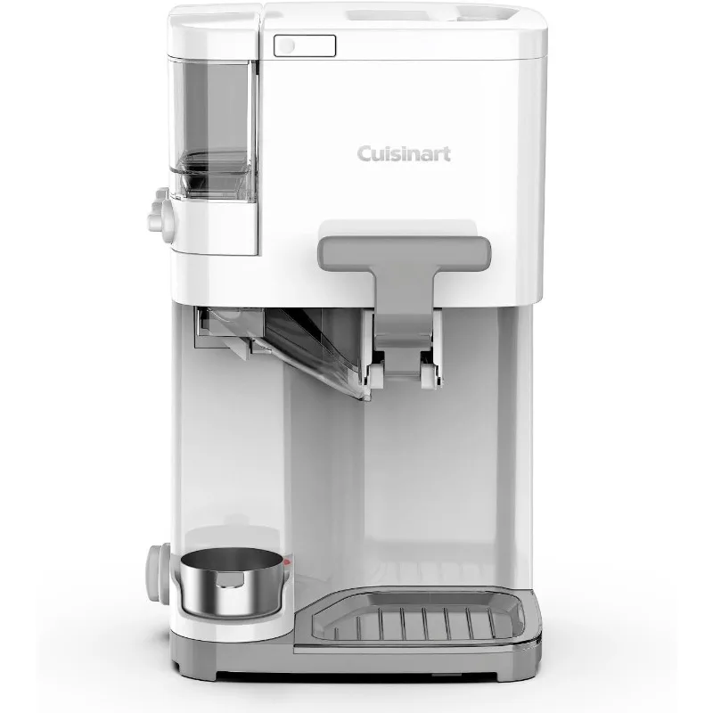 

Soft Serve Ice Cream Machine- Mix It In Ice Cream Maker for Yogurt, Sorbet, Gelato, Drinks 1.5 Quart, White, ICE-48