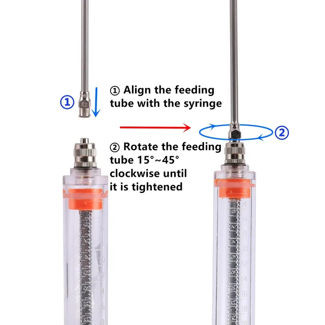 10/20ml Parrot Feeding Syringe Set With Straight Tube Easy To Clean Bird Feeder Chick Syringe Bird Feeder Pet Feeding Supplies 6