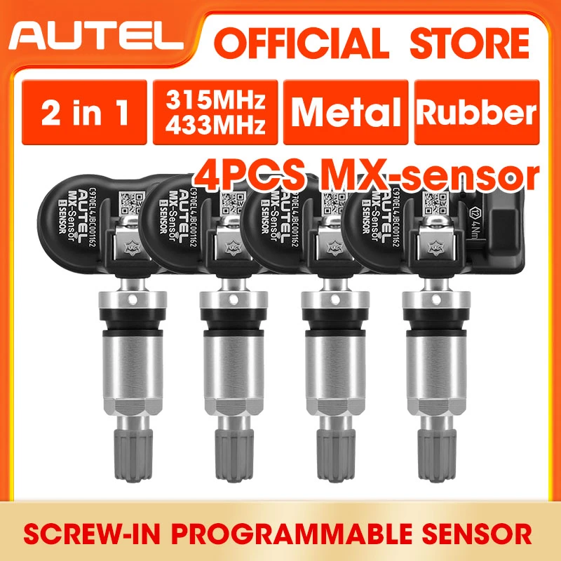 Autel MX Sensor MaxiTPMS Pad Tire Pressure Programming Monitor MXSensor Programmer TPMS Tool
