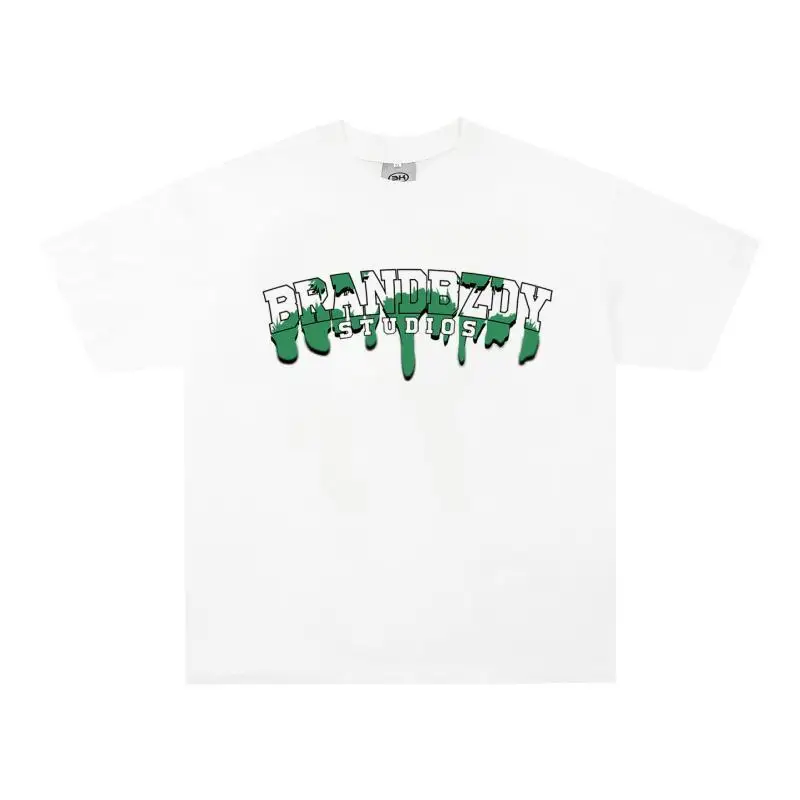 

Casual Loose T Shirts Breathable Oversized T-shirt Pure Men's Cotton Short Sleeve Tee Y2k