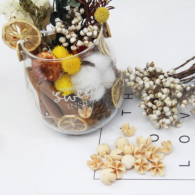 Colorful Real Dried Flower Plant For Making Aromatherapy Candles Colorful  Real Dried Flower Plant Dried Flowers - AliExpress