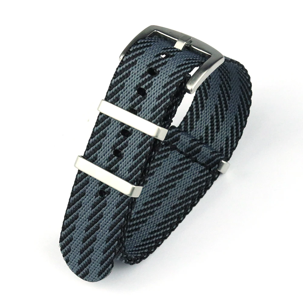 Nylon Nato Strap 20mm 22mm Stripe Watchband Replacement Watch Band Military Wristband Accessories For Tudor Nato Watch Strap