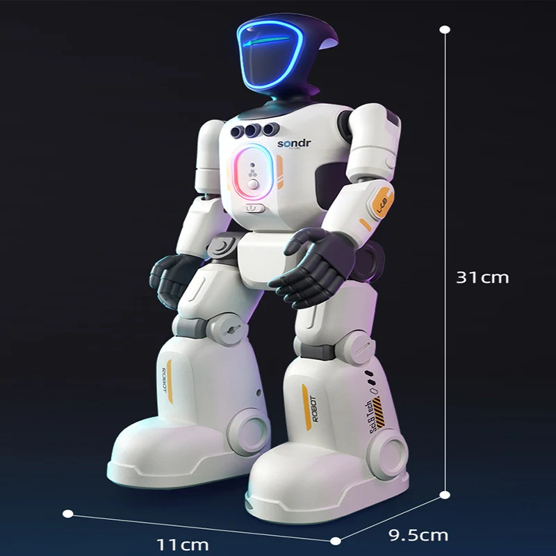 키즈 터치 감지 지능형 프로그래밍 로봇 새로운 생체공학 지능형 원격 제어 로봇 러시아어 영어 남자아이 장난감 선물