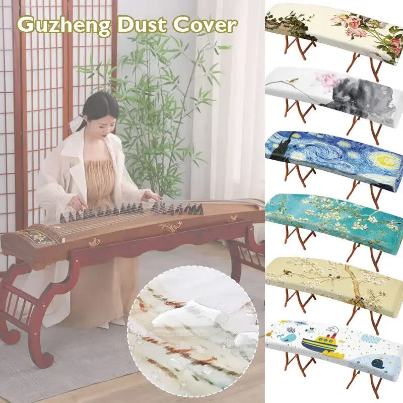 Chinese Zither Cover String Bag Dustproof Durable Foldable for All Size Dirt-Proof Protector Guzheng Covers Instrument Supplies