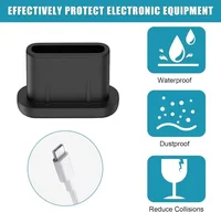 Силиконовые пылезащитные заглушки типа C, защитная заглушка для зарядного порта, крышка для Iphone 16 15 Pro Max 16 15 Plus, противопыльная заглушка Samsung — изображение 5