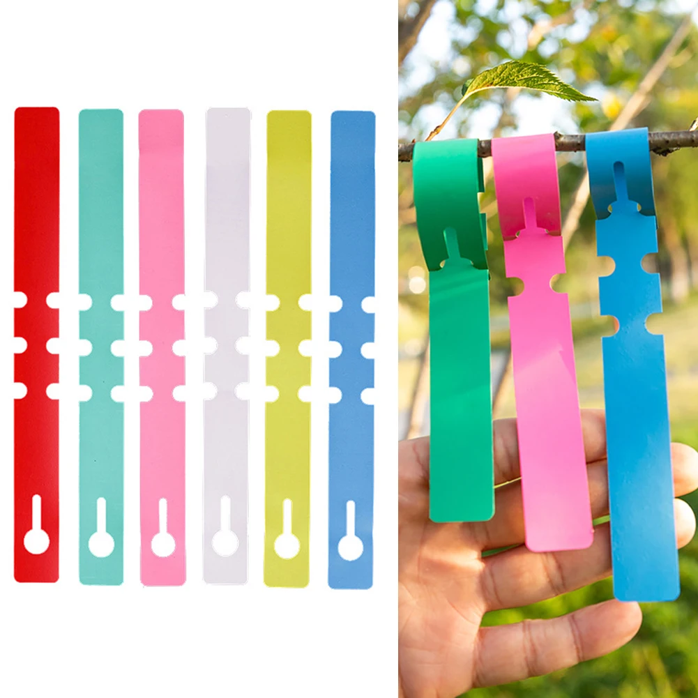 

100pcs PVC Waterproof Plant Markers Hanging Tags Label Tools For Gardening Plant Marker Label Tools Garden Pots Planters Supply
