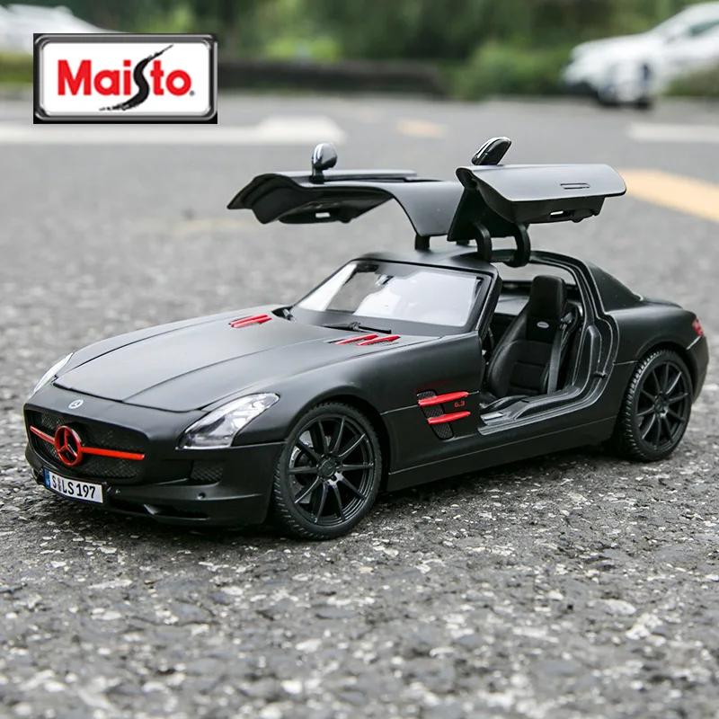 Maisto-レトロな合金の車のモデル,メルセデスベンツ300 sr,クラシック