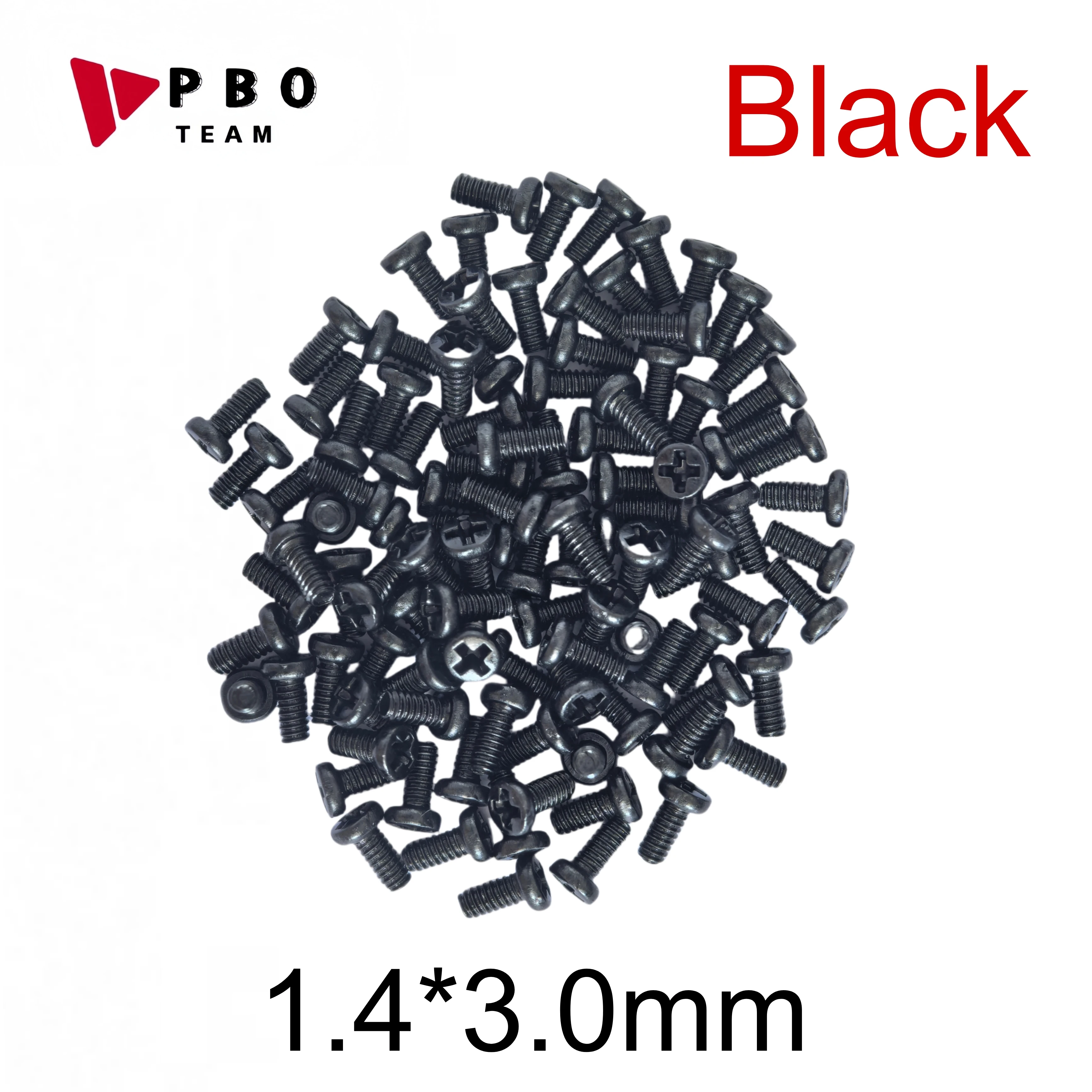 100/500PCS 1.4*3.0mm 3.0mm 나사 교체 삼성 A50 A40 A30 A20 A53 A80 A90 A52 A71 마더 보드 프레임 나사 내부