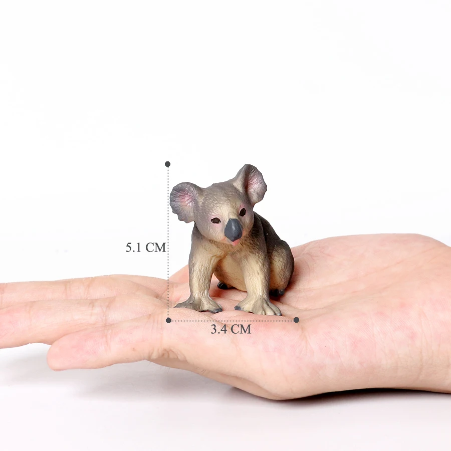 Realistische australische Tierfiguren zum Wildtieren, Emu Koala, Schnabeltier, Känguru, Echidna, Tasmaniandevil, Wald, Modellfiguren, Spielzeug – Detail 27