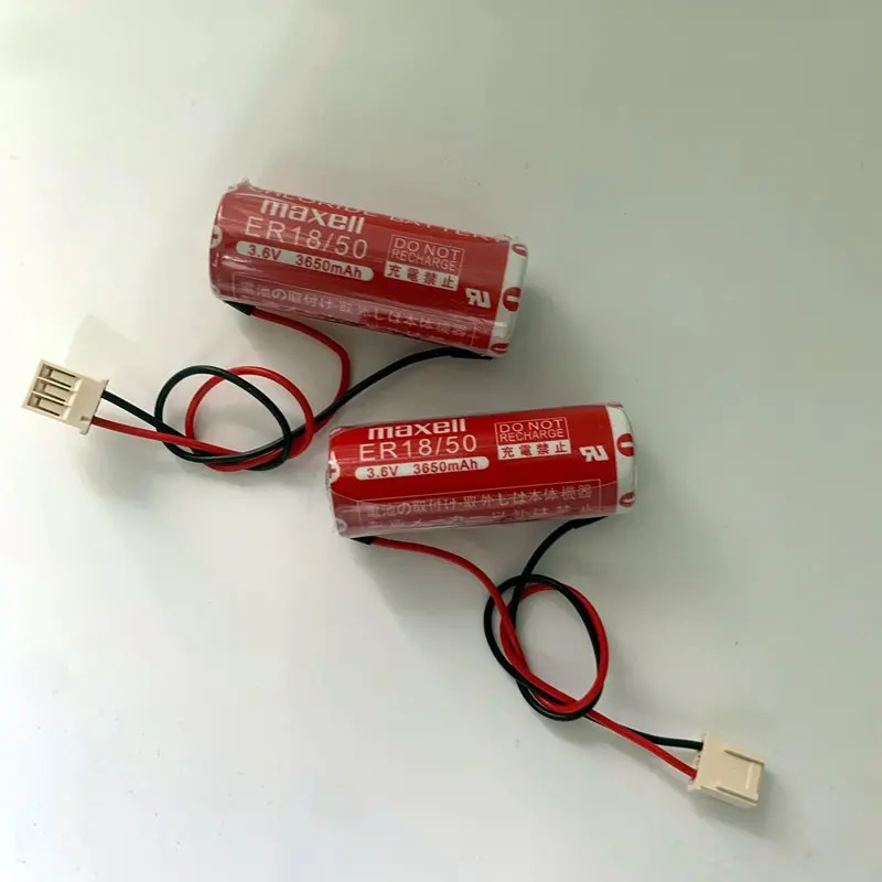 

1pce ER18/50 3.6V PLC Industrial Control Lithium Battery