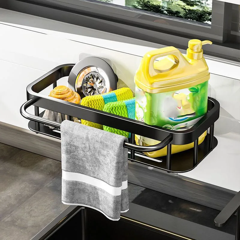 1 PC Multifunctional Kitchen Rack Spice Storage Rack Wall Mounted Kitchen Utensil Shovel Hook for Items Storage