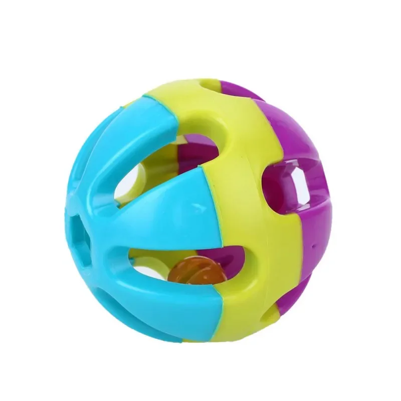 Parrot Toy Bells Ball Multicolor Kickng Chewing For Pet Bird Cockatiel Small Pet Favorite Chase Game