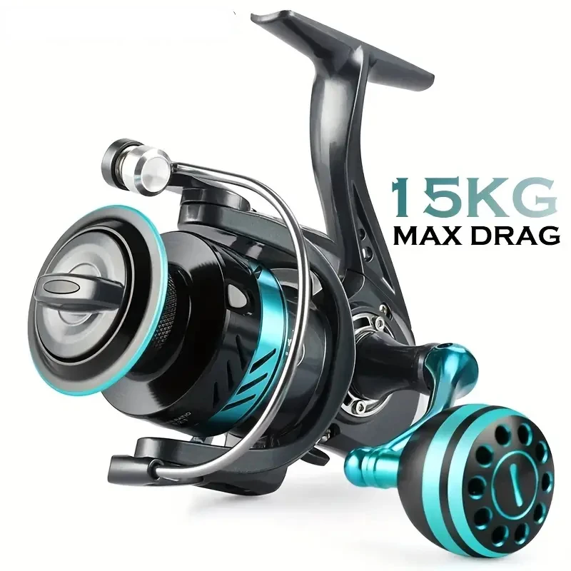 

Spinning Reel Fishing Bait Casting Reel Saltwater Sea DK2000/3000/5000/6000/7000 High Quality Double Spool Alloy Gear Ratio