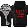 SAAB Hoodies Men Coat Winter Warm Fleece SAAB Sweatshirts Jacket 5