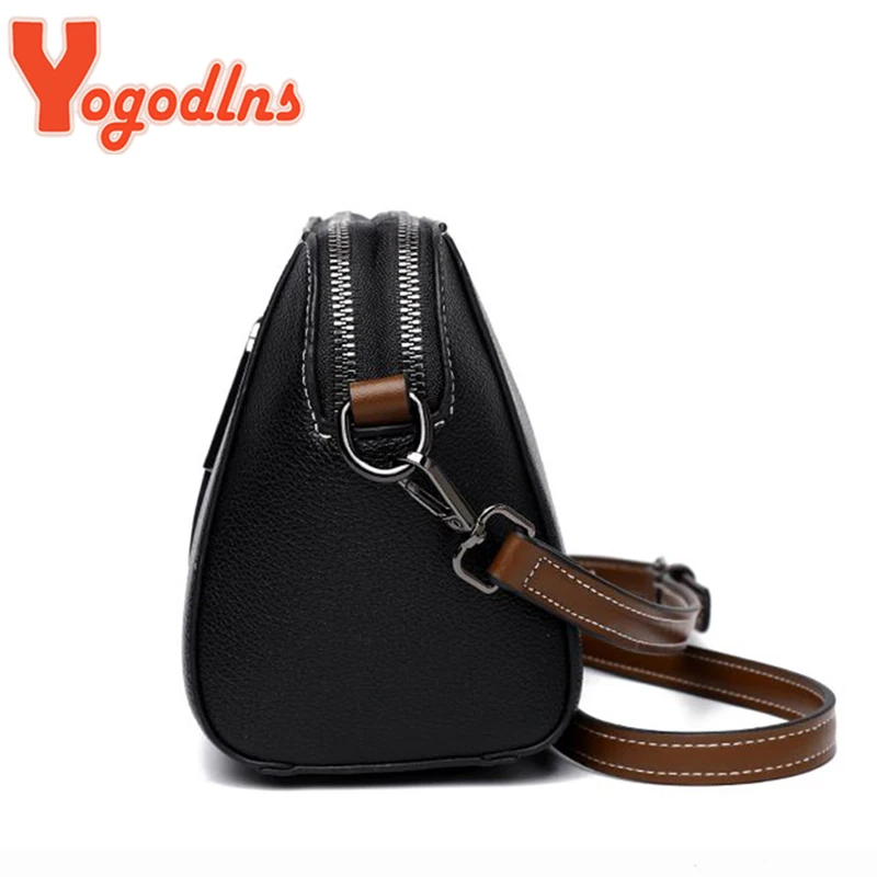 Fashion Shell Bags Women Soft Leather  Shoulder Messenger Bags Casual Ladies Crossbody Bag Shopping Phone Handbag