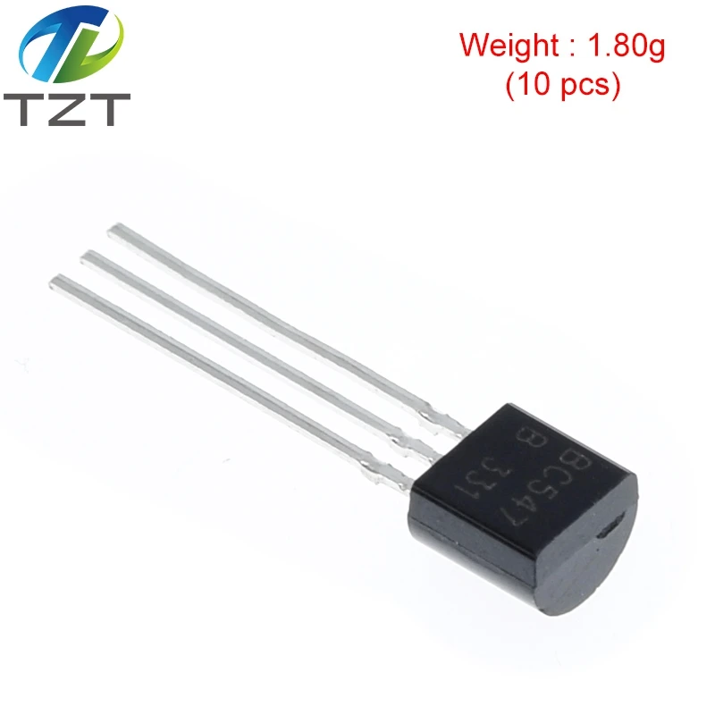 DIYTZT BC547 45V / 0.1A 100pcs/bag