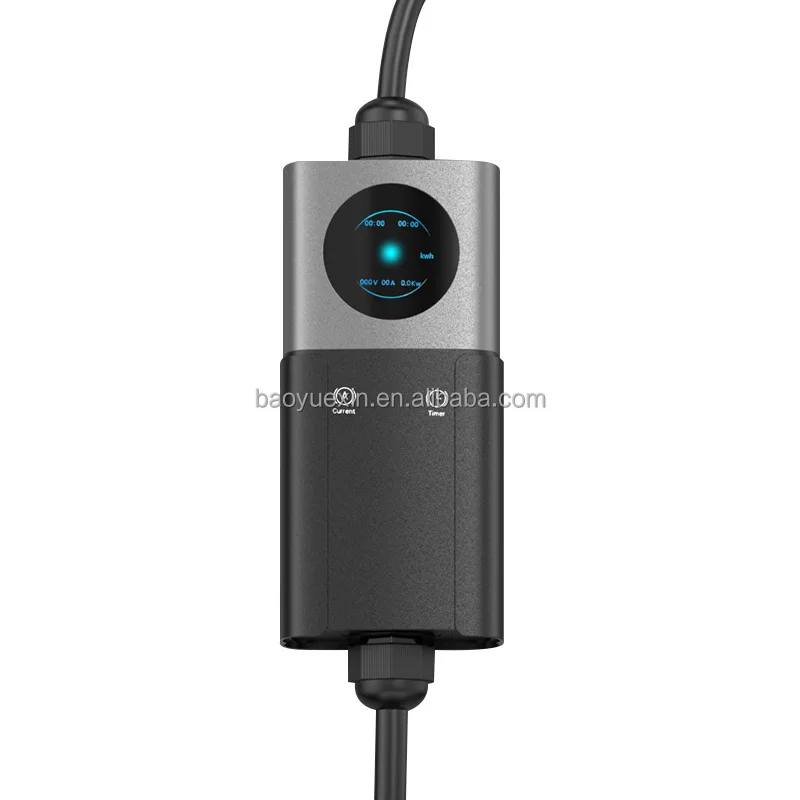 

Wholesale 16A 32A Mode Level 2 Ac Ev Charger 7Kw 32A Portable Ev Charger Type 2 3 Phase Ev Home Charger 22Kw Charging Station