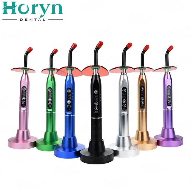 Dental Metal Curing Lamp Machine Odontologia Fotopolimerizador Resin Wireless LED Curing Light Photopolymerizer Dental Equipment