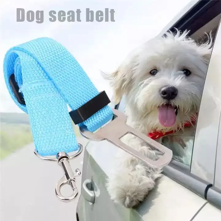 Best selling pet car seat belt car retractable leash dog harness dog leash dog supplies