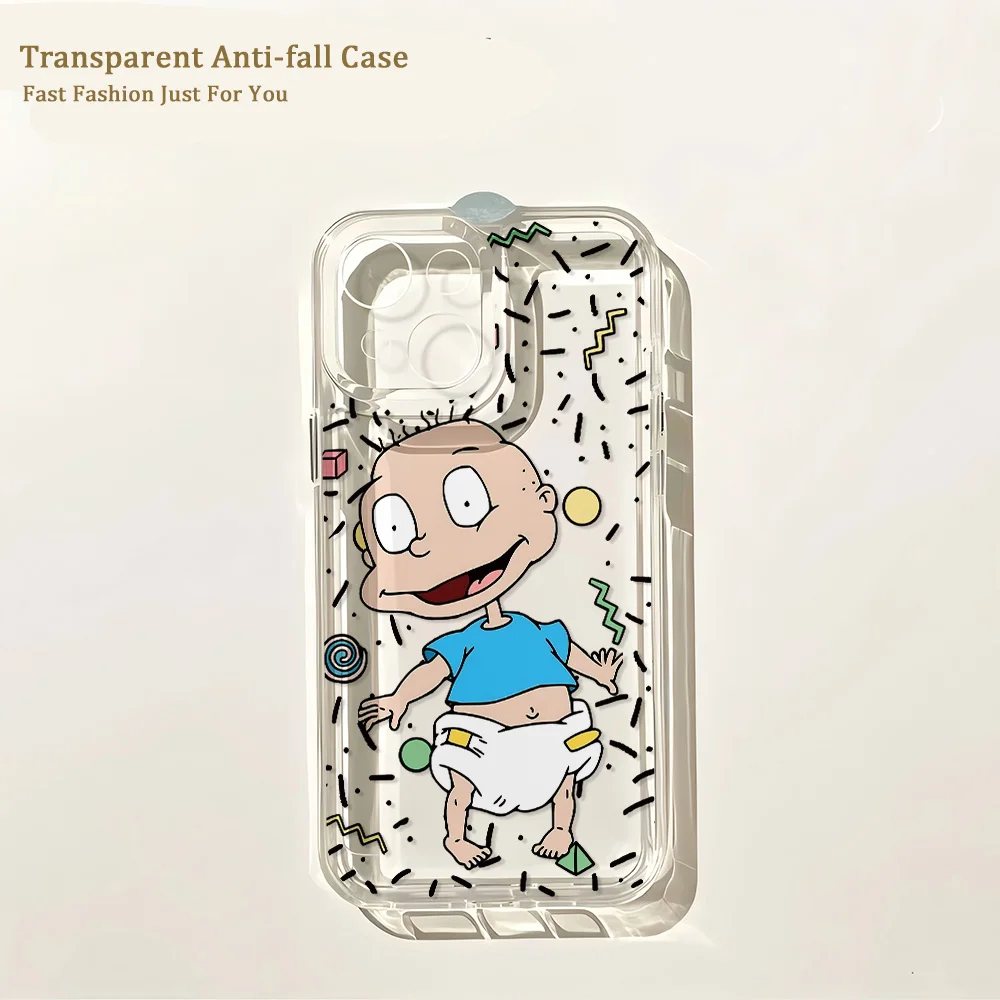 Vibrant Cartoon Rugrats Phone Case - Cute Design