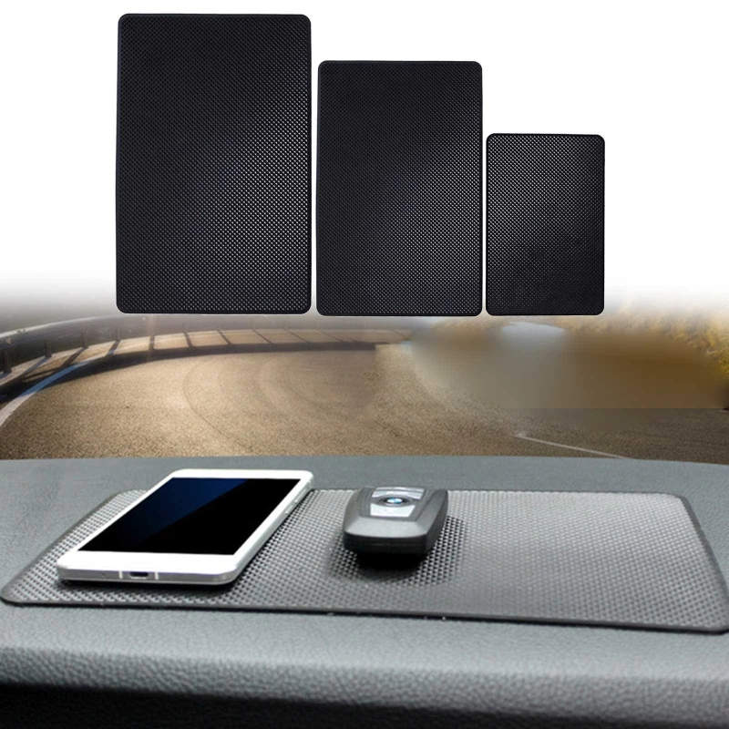G99F Magic Car Dashboard Sticky Mat Anti Slip Gel Pad Phone Holder For Keys Coins Sunglass Grip Pad car dashboard mat