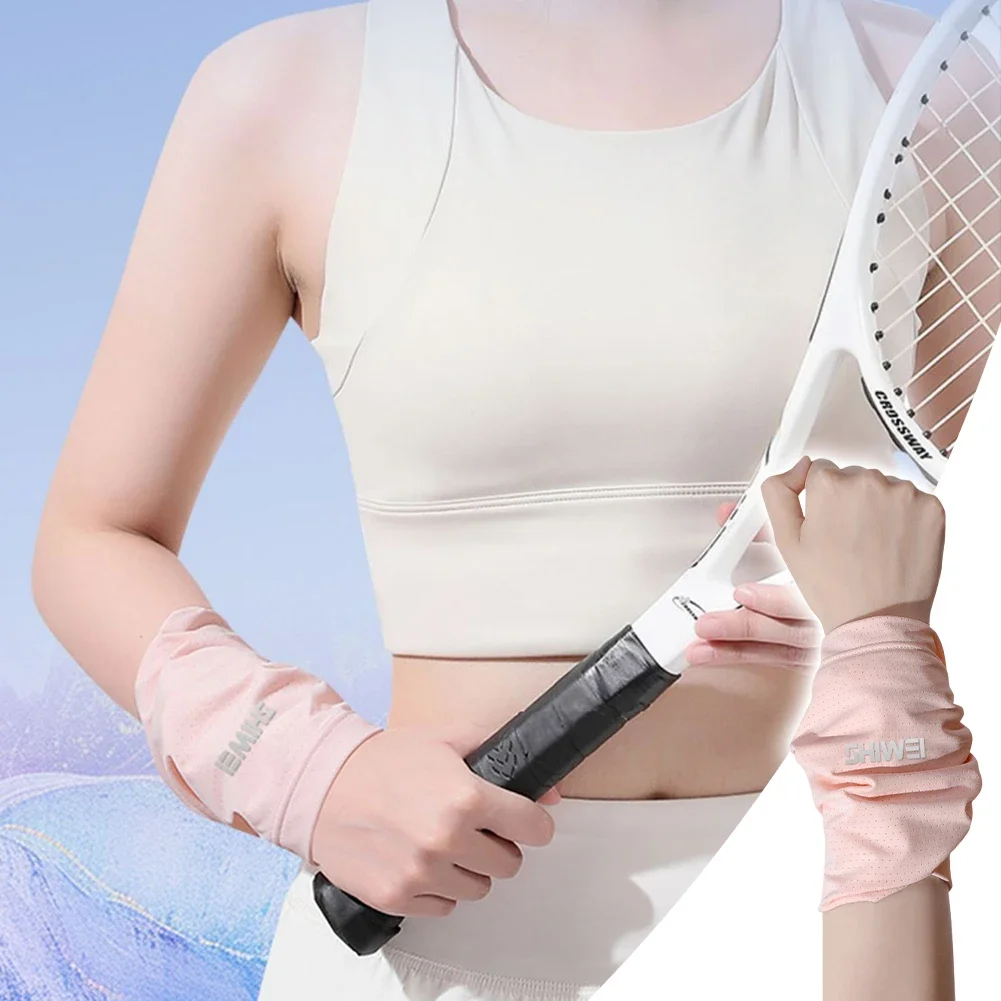 여름용 얇은 스포츠 손목 땀 흡수 타월, 러닝 및 사이클링, 땀 흡수 냉감 손목 보호, 피트니스용 속건 타월