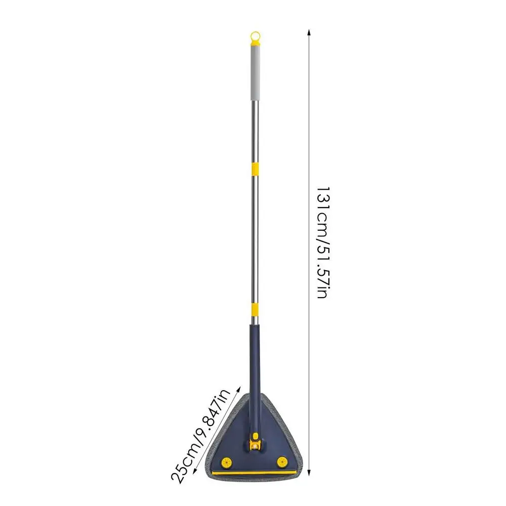 Mocio Triangolare Senza Mani, Rotazione A 360 Gradi, Auto-strizzante,  Multifunzionale Per Pulizia Soffitti, Finestre E Vetri