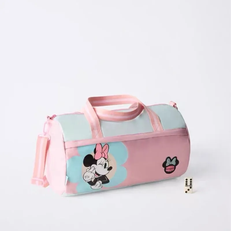 Disney Cartoon Minnie Pattern Bowling Bag Multifunctional Crossbody Handheld Bag For Daily Use 2025 Autumn/Winter