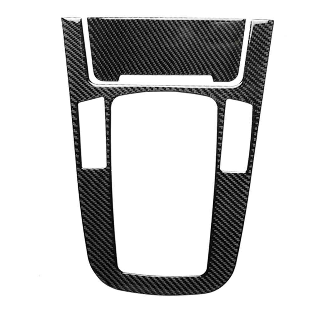 

Carbon Fiber Center Console Gear Shift Panel Cover for A4L A5 2009 2010 Non Deformation Design Easy Installation