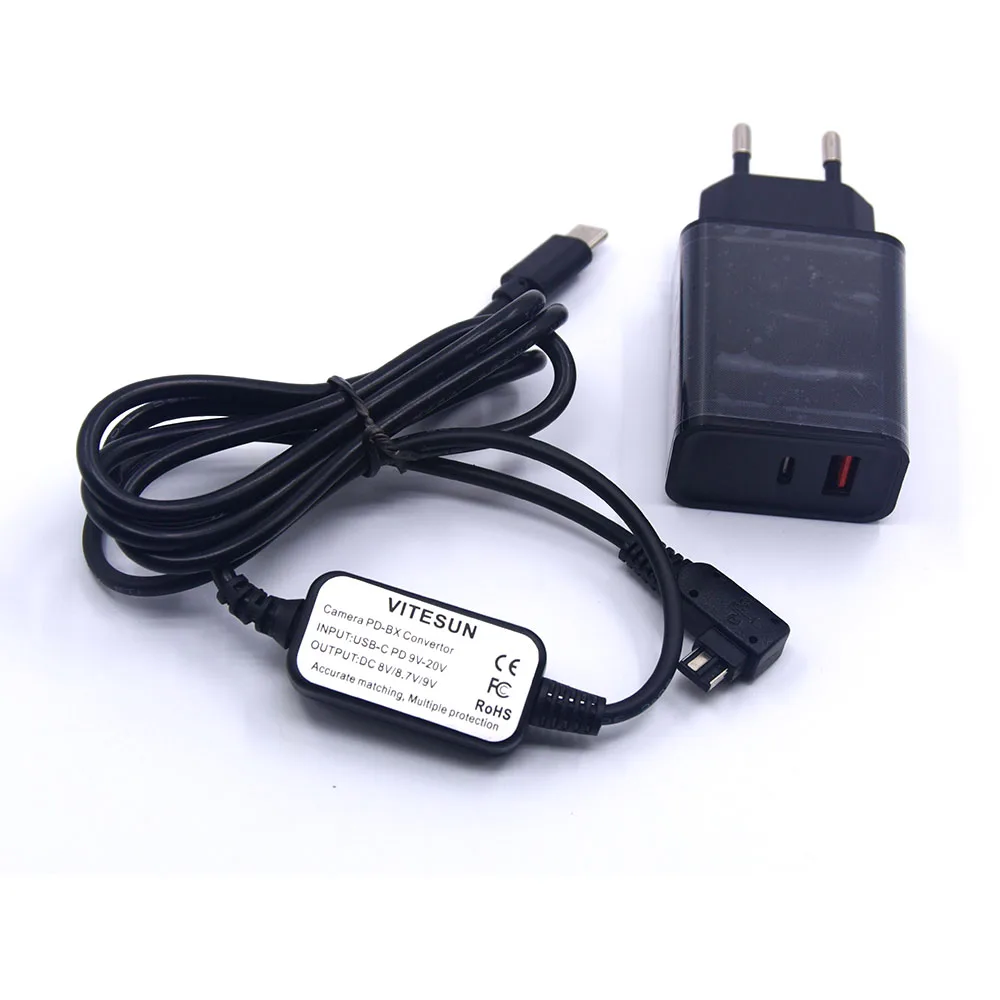 USB Тип C AC-PW10AM Кабель питания PW10AM Зарядное устройство pd для Sony Alpha A290 A99 A77 A500 A. 100 A100WB A58 A57 A200 A230 NEXVG10 камеры