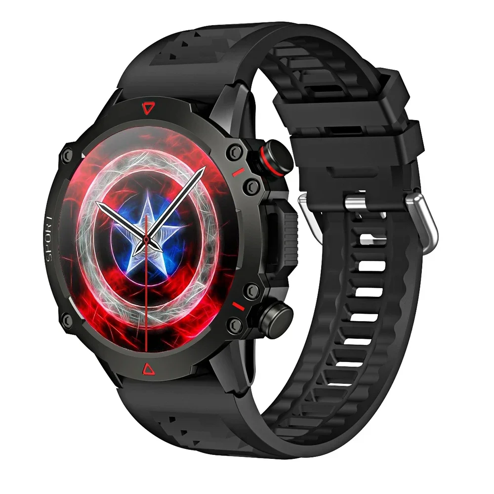 

new AMOLED Smart Watch Men 2023 Bluetooth Call Smartwatch Sport Waterproof Outdoor 1.53 Inch 360*360 HD Screen 30 Days Standby