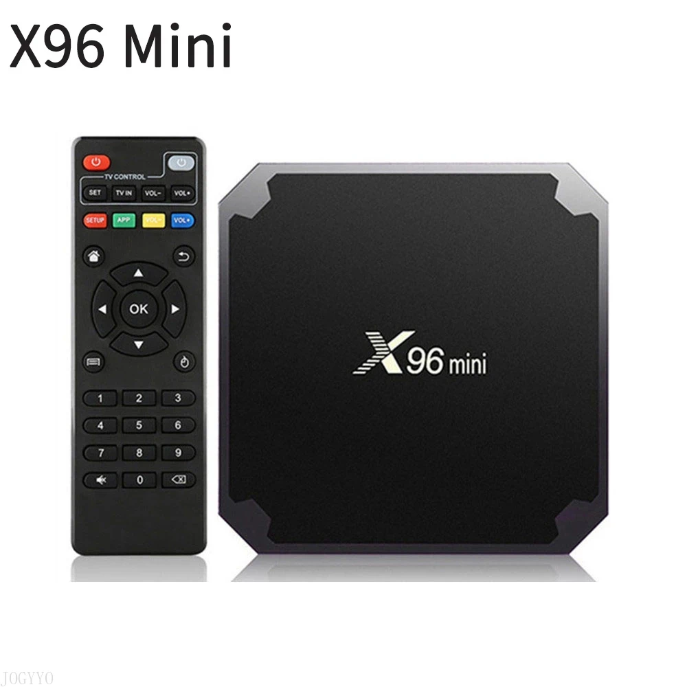 Android TV Box X96 Mini Amlogic S905W Quad-Core 1G+8G2.4G WIFI Media Player  with Wireless Keyboard