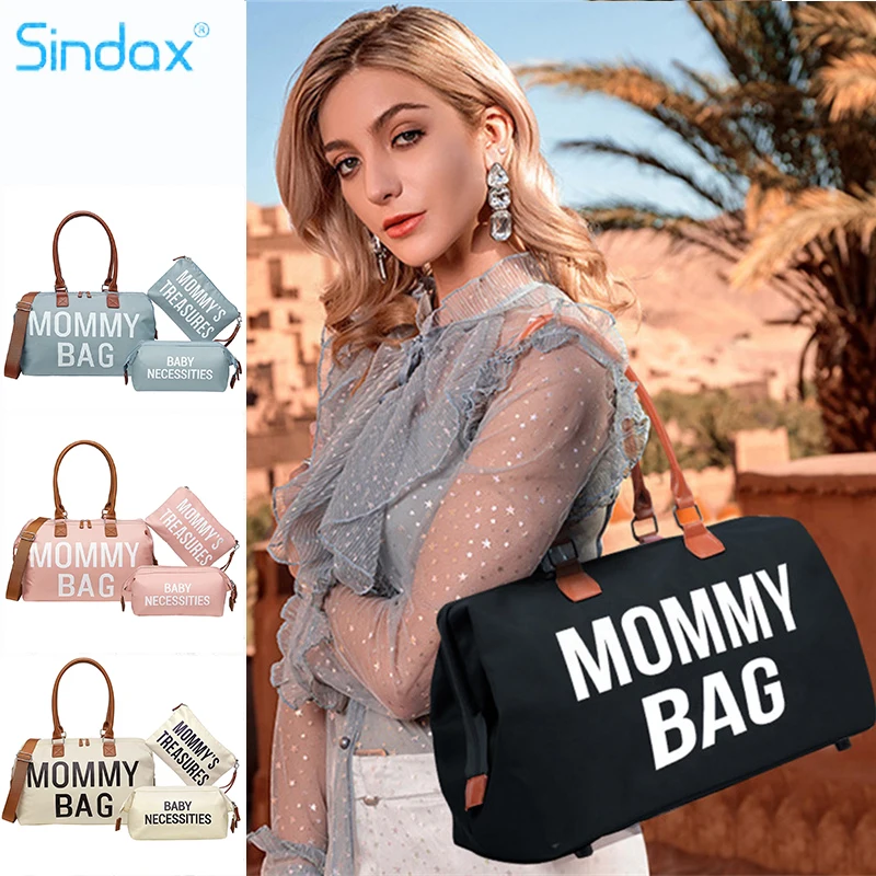 Travel storage bag mommy bag large capacity waterproof wet and dry separation baby diaper bags insulated nappy organizer bags
