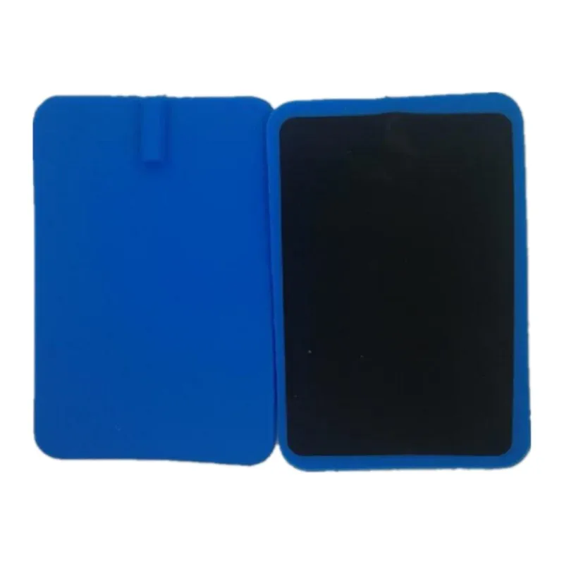 20PCS / 2pcs 7*11cm EMS/TENS Reusable Replacement rectangular Rubber Pads-Carbon Flex Electrodes pad (large) for Microcurrent