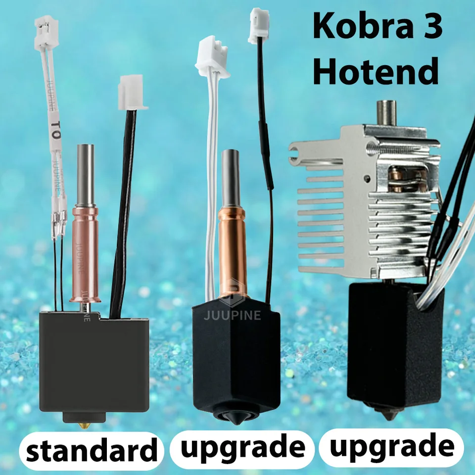 For Anycubic Kobra 3 Combo Hotend Nozzle Thermistor Heating Tube