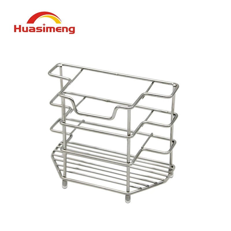 Stainless Steel Bathroom Toothbrush Holder Wall Hanging Multifunctional Toothpaste, Toothbrush, Shaver Storage Rack