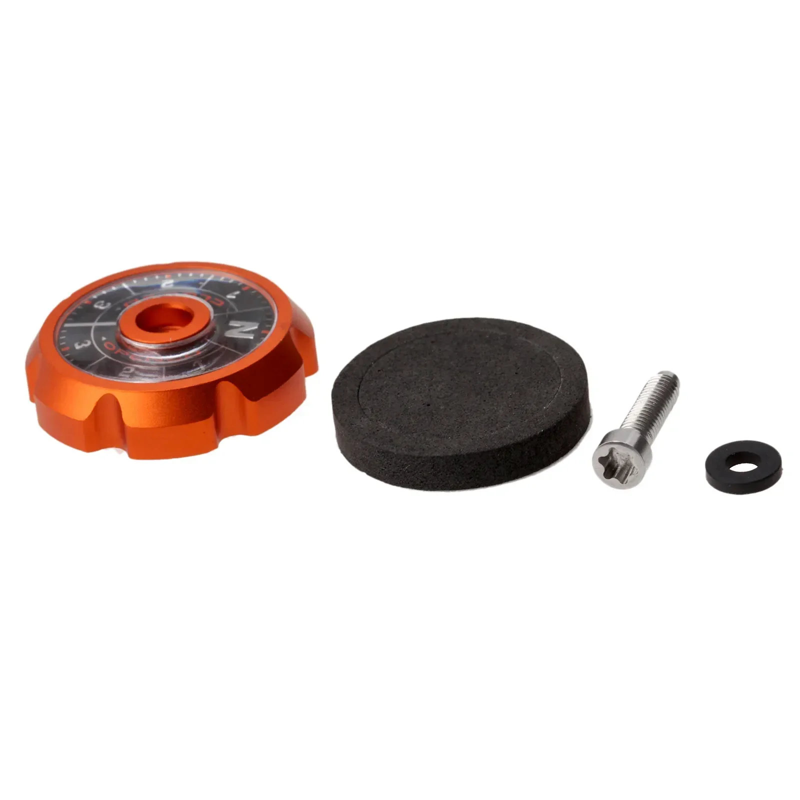 Orange Aluminum Alloy Adjustable ASP Angle Sole Plate Face with Sponge Pad Screw Washer Kit For Taylormade R1 Golf Drivers 4