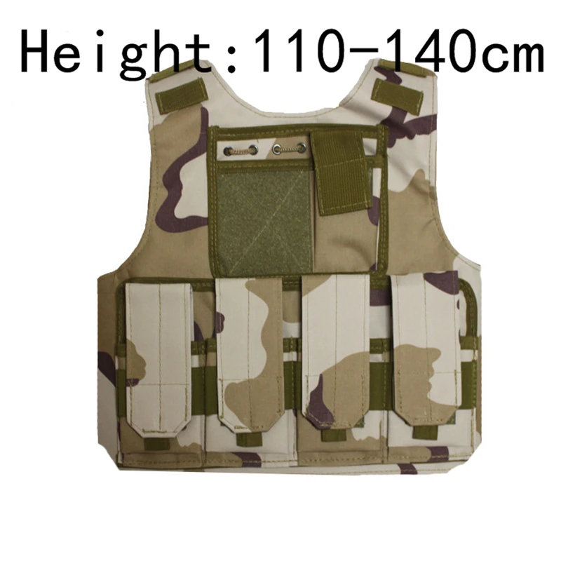 Chaleco de uniforme militar de armadura táctica para niños y adultos,  disfraz de Cosplay de las fuerzas especiales, chaleco de soldado del  ejército de